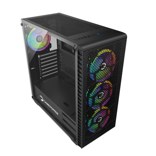 GamePower Horizon Gaming MESH Panel 850W 80+ Gold Modüler ATX3.0(PCIe5.0) Dahili PSU 4*120mm RGB Fan RGB Kontrolcü ve Uzaktan Kumanda