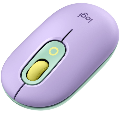 Logitech POP Mouse Cosmos Emoji Tuşlu Sessiz Kablosuz Lila Mouse - 910-006650