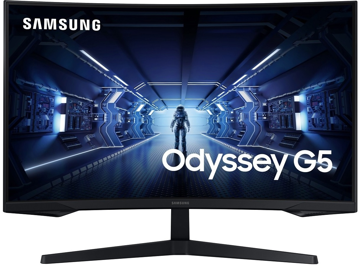 Samsung Odyssey G5 LC27G55TQBUXUF 27” 1ms 144Hz HDR10 QHD VA Curved Gaming (Oyuncu) Monitör
