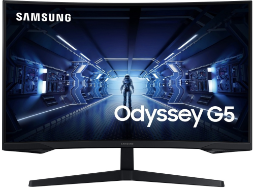 Samsung Odyssey G5 LC27G55TQBUXUF 27” 1ms 144Hz HDR10 QHD VA Curved Gaming (Oyuncu) Monitör