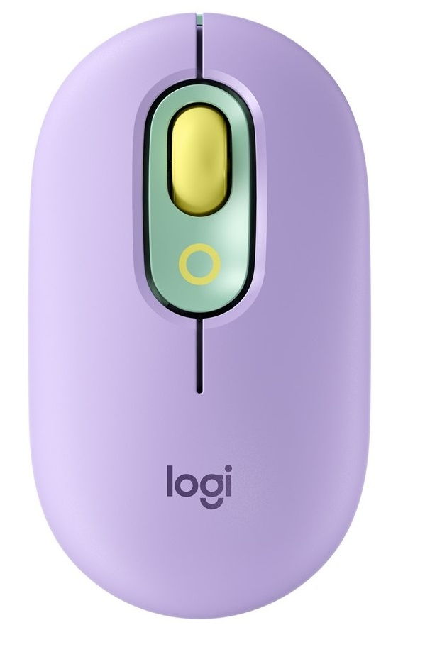 Logitech POP Mouse Cosmos Emoji Tuşlu Sessiz Kablosuz Lila Mouse - 910-006650