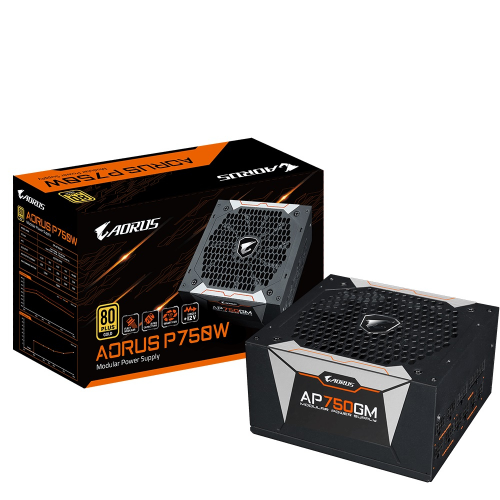 Gigabyte Aorus GP-AP750GM 750W 80+ Gold Modüler 135mm Fan Power Supply