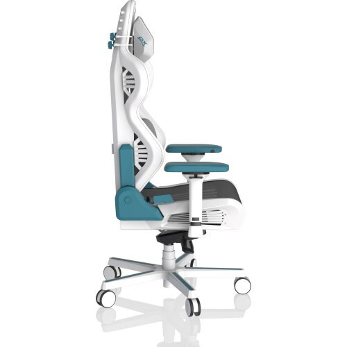 DXRacer AirPro Beyaz/ Mavi (Cyan) Gaming (Oyuncu) Koltuğu