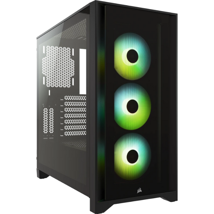 Corsair iCUE 4000X RGB+RM850e 850W ATX 3.0 3xSP120 RGB Elite Siyah Gaming (Oyuncu) Kasa
