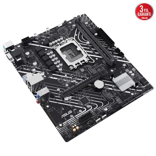 ASUS Prime H610M-E-CSM Intel H610 1700 Soket DDR5 5600Mhz mATX Anakart
