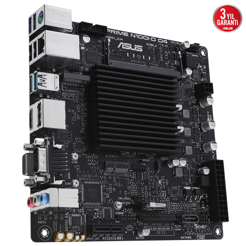ASUS Prime N100I-D D4-CSM Intel N100  DDR4 3200Mhz Mini ITX Anakart
