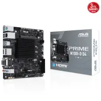 Asus Prime N100I-D D4-CSM Intel N100  DDR4 3200Mhz Mini ITX Anakart