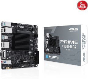 ASUS Prime N100I-D D4-CSM Intel N100 DDR4 3200Mhz Mini ITX Anakart