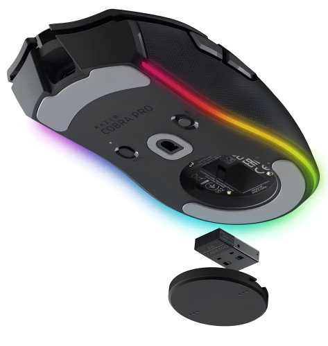 Razer Cobra Pro RZ01-04660100-R3G1 30000 DPI 8 Tuş RGB Kablosuz Gaming (Oyuncu) Mouse