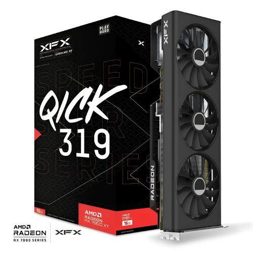 XFX Speedster QICK 319 AMD Radeon RX 7800 XT CORE RX-78TQICKF9 16GB GDDR6 256Bit DX12 Gaming (Oyuncu) Ekran Kartı