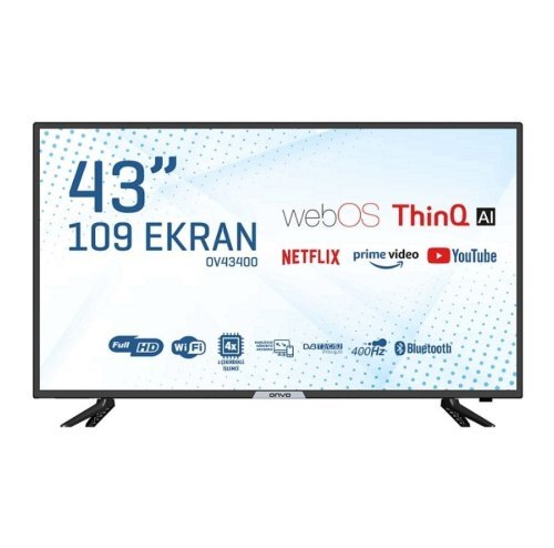 Onvo OV43400 43″ 109 Ekran HD Ready webOS Smart LED TV