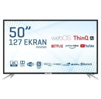 Onvo OV50500 50″ 127 Ekran Ultra HD Uydu Alıcılı webOS Smart LED TV