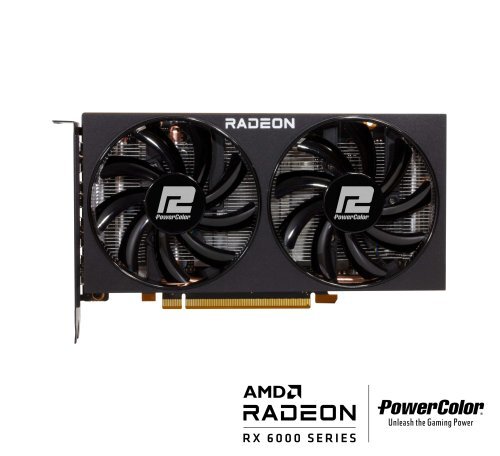 POWERCOLOR FIGHTER RX 6600 8GBD6-3DH 8GB GDDR6 128Bit DX12 Gaming (Oyuncu) Ekran Kartı