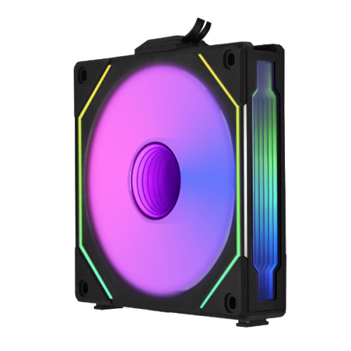 LIAN LI UNI FAN SL-INFINITY REVERSE 120mm RGB Siyah Kasa Fanı