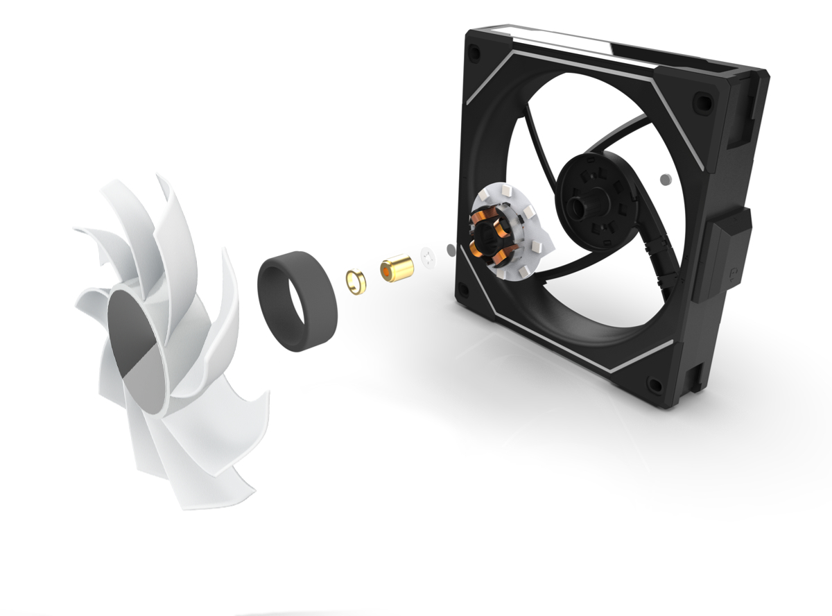 LIAN LI UNI FAN SL-INFINITY REVERSE 120mm RGB Siyah Kasa Fanı