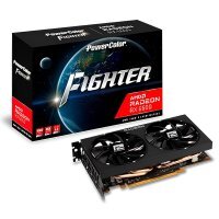 POWERCOLOR FIGHTER RX 6600 8GBD6-3DH 8GB GDDR6 128Bit DX12 Gaming (Oyuncu) Ekran Kartı