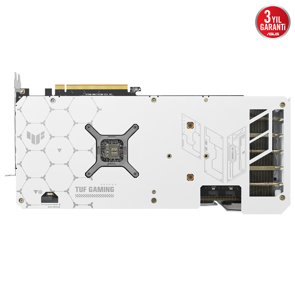 ASUS TUF Gaming Radeon RX 7800 XT White OC TUF-RX7800XT-O16G-WHITE-GAMING 16GB GDDR6  256Bit DX12 Gaming (Oyuncu) Ekran Kartı