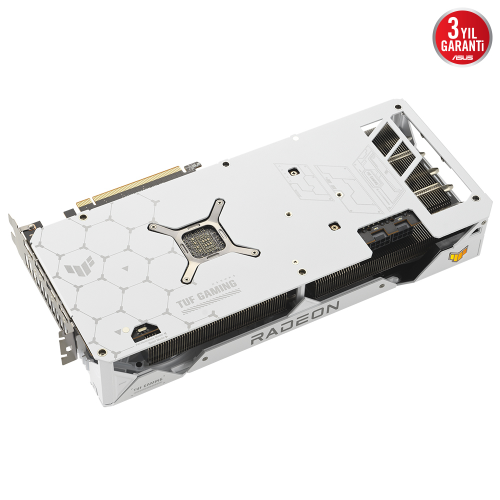 ASUS TUF Gaming Radeon RX 7800 XT White OC TUF-RX7800XT-O16G-WHITE-GAMING 16GB GDDR6  256Bit DX12 Gaming (Oyuncu) Ekran Kartı