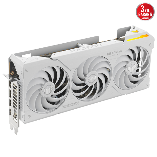 ASUS TUF Gaming Radeon RX 7800 XT White OC TUF-RX7800XT-O16G-WHITE-GAMING 16GB GDDR6  256Bit DX12 Gaming (Oyuncu) Ekran Kartı