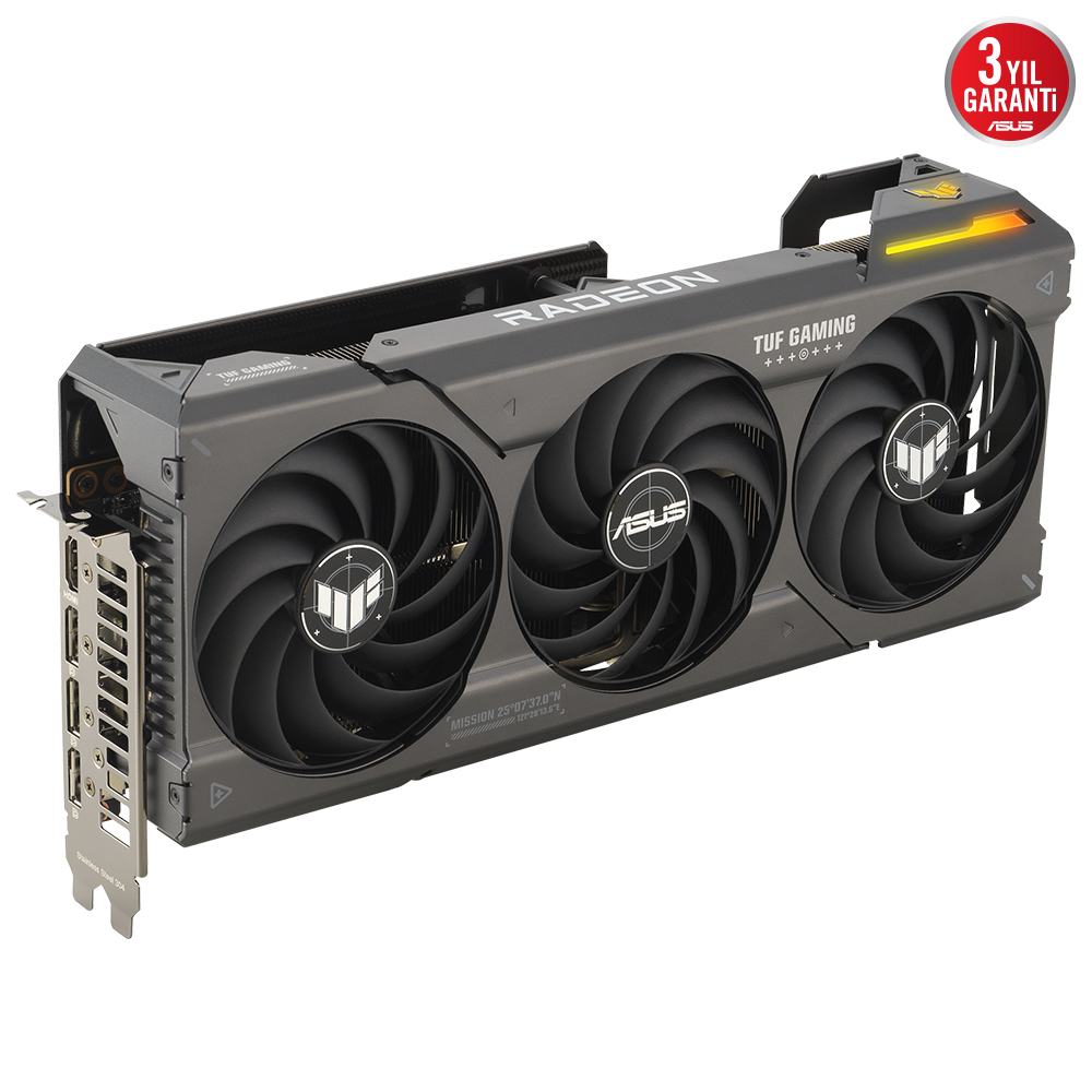 ASUS TUF Gaming Radeon RX 7700 XT OC TUF-RX7700XT-O12G-GAMING 12GB GDDR6 192Bit DX12 Gaming (Oyuncu) Ekran Kartı