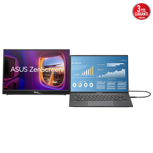 Asus ZenScreen MB16QHG 15.6” 5ms 120Hz IPS WQXGA Taşınabilir Monitör