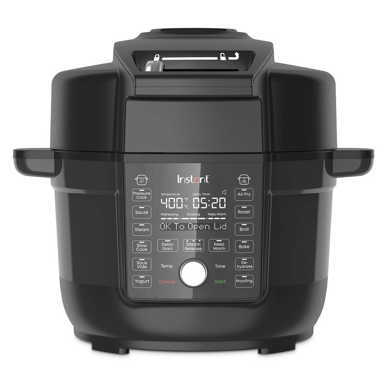 Instant Pot Duo Crisp 13`ü 1 Arada 6.2 lt Çok Amaçlı Pişirici