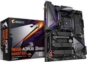 Gigabyte Aorus B550 Master AMD Soket AM4 DDR4 5400(OC)Mhz ATX Gaming (Oyuncu) Anakart