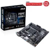 Asus Prime A320M-A AMD A320 Soket AM4 DDR4 3200(OC)MHz mATX Anakart