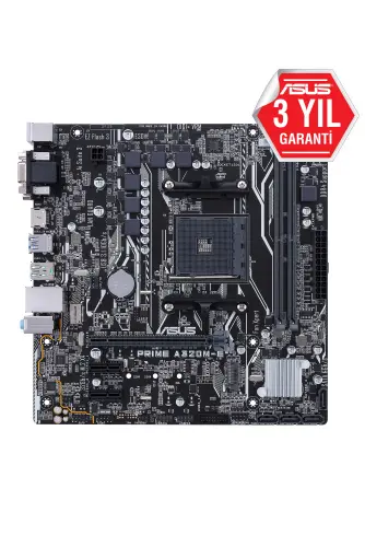ASUS Prime A320M-E AMD A320 Soket AM4 DDR4 3200(OC)MHz mATX Anakart