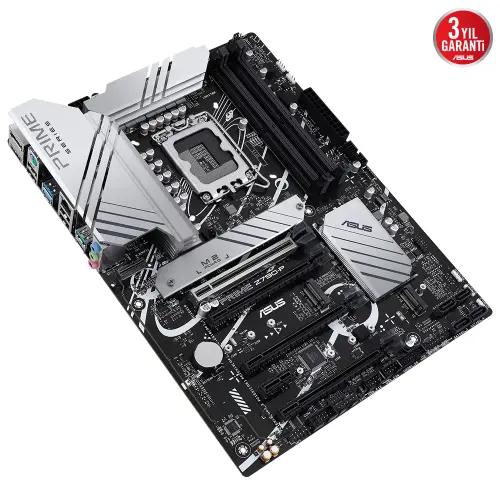 ASUS Prime Z790-P-CSM Intel Z790 Soket 1700 DDR5 7200(OC)MHz ATX Gaming (Oyuncu) Anakart