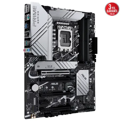 Asus Prime Z790-P-CSM Intel Z790 Soket 1700 DDR5 7200(OC)MHz ATX Gaming (Oyuncu) Anakart