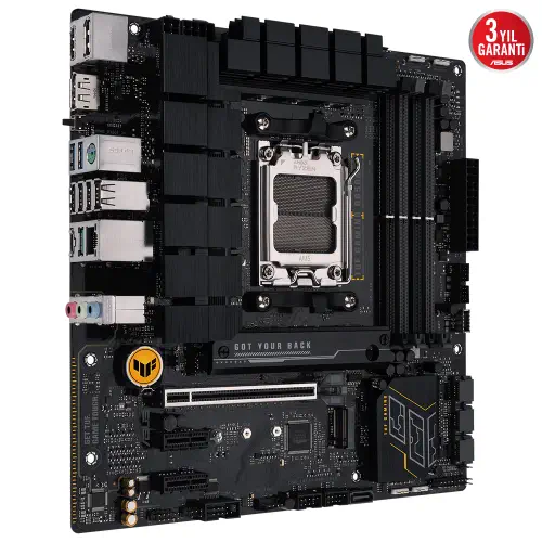 Asus Tuf Gaming B650M-E AMD B650 AM5 Soket DDR5 6400 Micro ATX Anakart