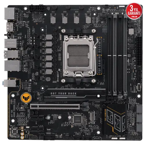 ASUS Tuf Gaming B650M-E AMD B650 AM5 Soket DDR5 6400 Micro ATX Anakart