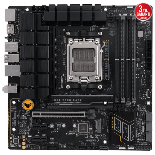 ASUS Tuf Gaming B650M-E AMD B650 AM5 Soket DDR5 6400 Micro ATX Anakart