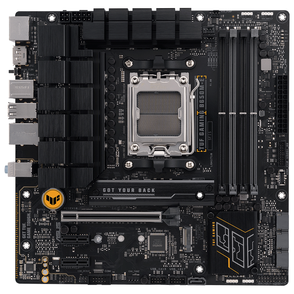 ASUS Tuf Gaming B650M-E AMD B650 AM5 Soket DDR5 6400 Micro ATX Anakart