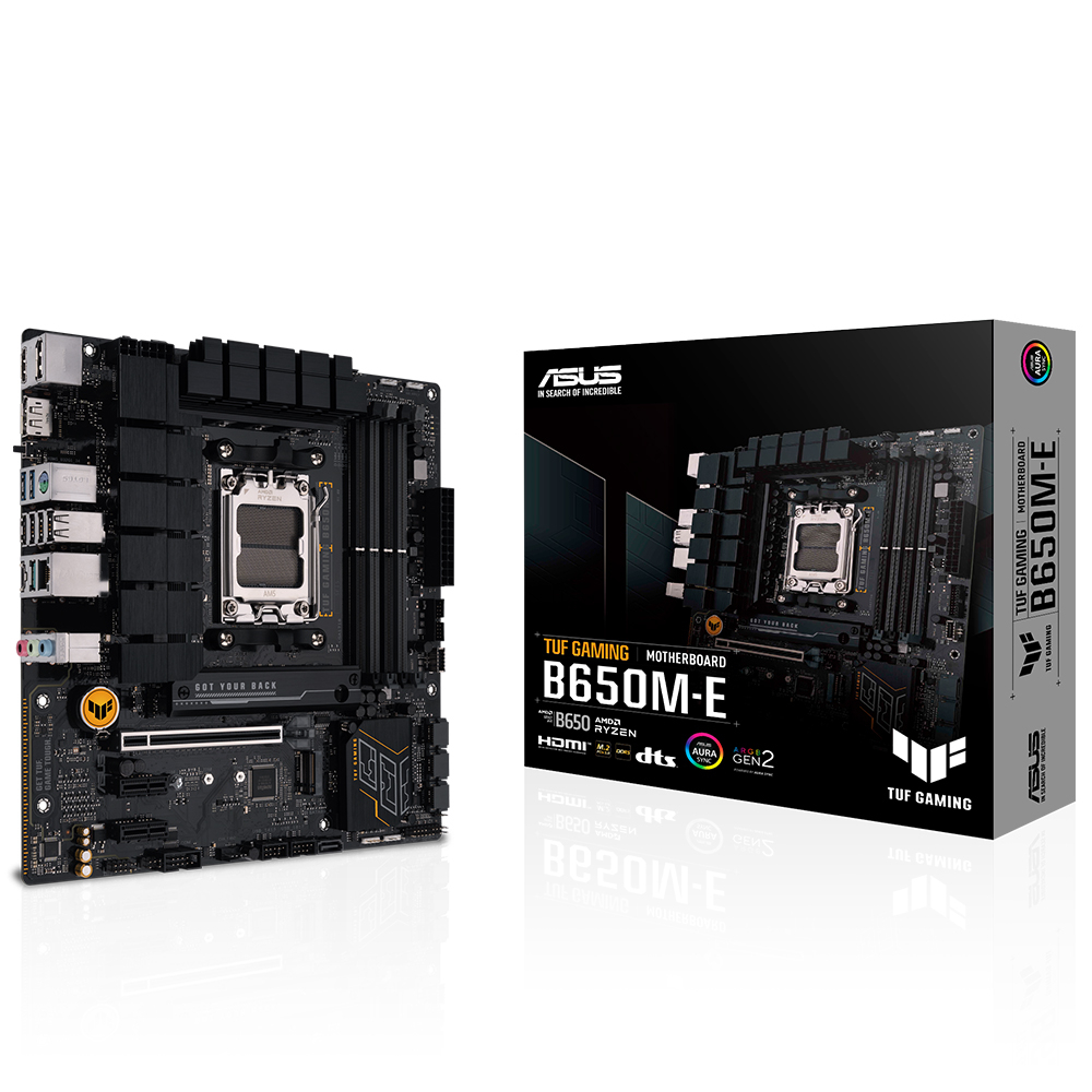 ASUS Tuf Gaming B650M-E AMD B650 AM5 Soket DDR5 6400 Micro ATX Anakart