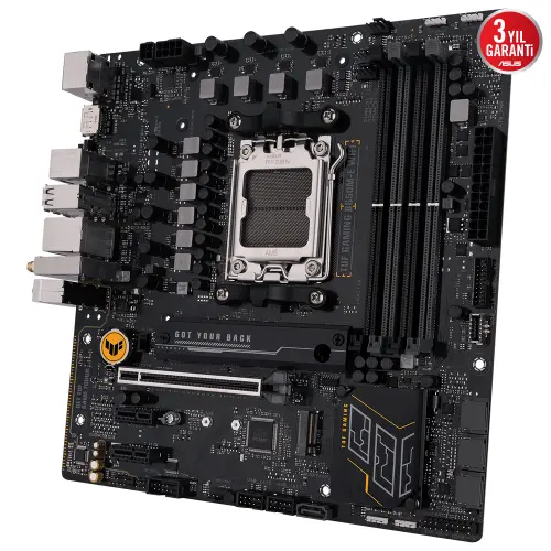 Asus Tuf Gaming B650M-E Wifi AMD B650 AM5 Soket DDR5 6400 Micro ATX Anakart