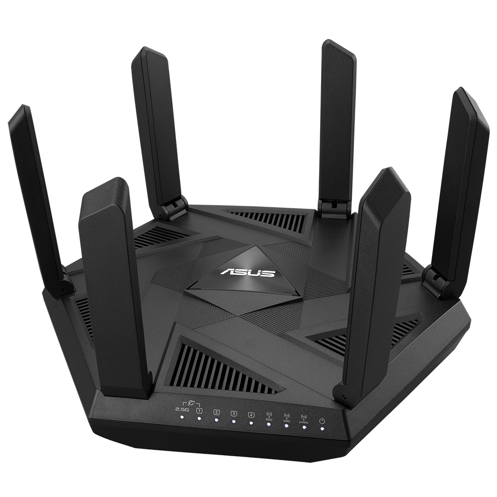 ASUS RT-AXE7800 Tri-Band AiProtection WiFi 6 Gaming (Oyuncu) Router