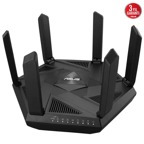 ASUS RT-AXE7800 Tri-Band AiProtection WiFi 6 Gaming (Oyuncu) Router
