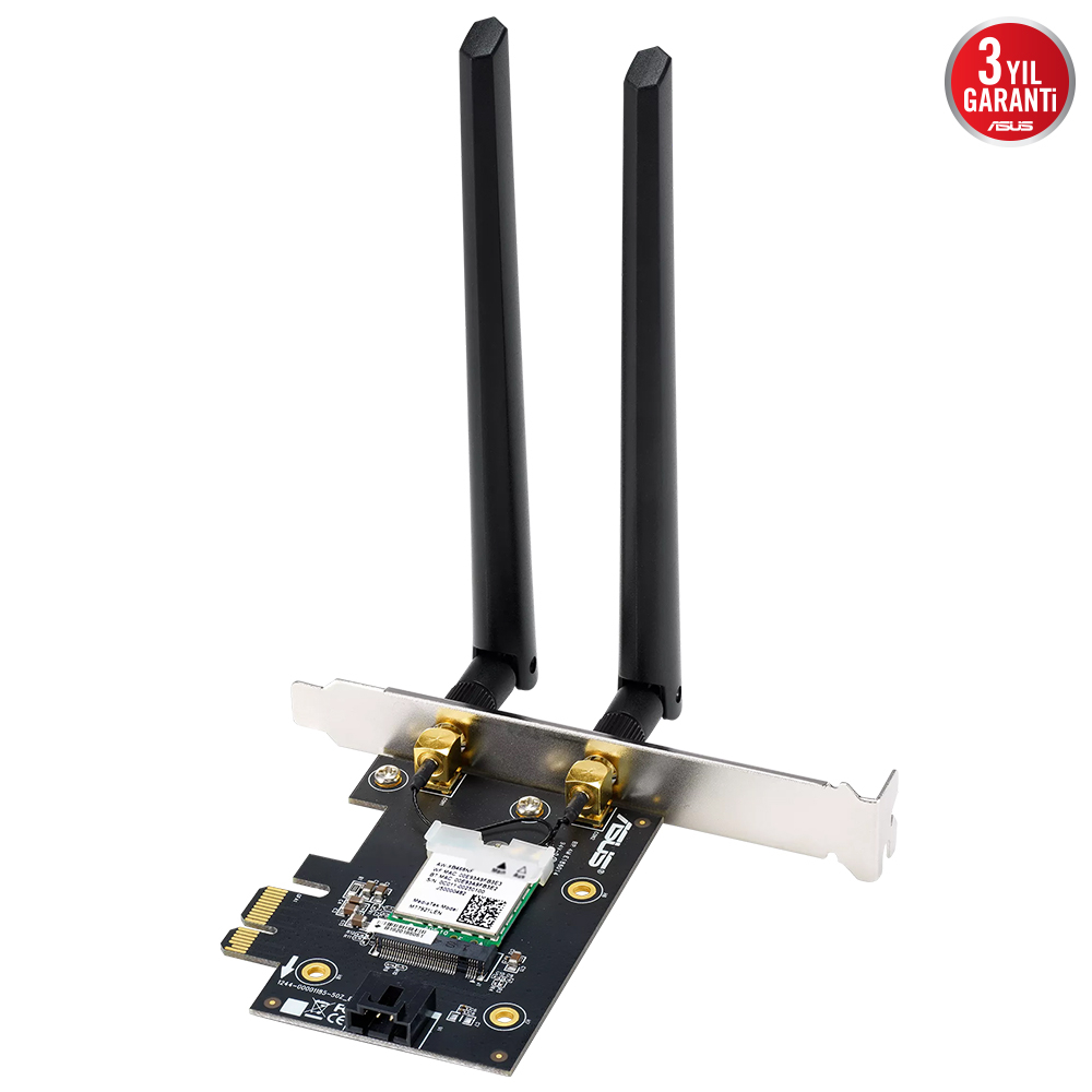 ASUS PCE-AXE5400 Tri-Band Bluetooth 5.2 PCIE Adaptör