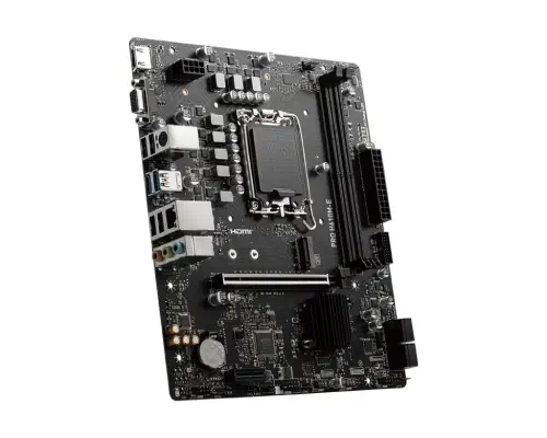 MSI PRO H610M-E Intel LGA1700 DDR5 5600MHz mATX Gaming (Oyuncu) Anakart