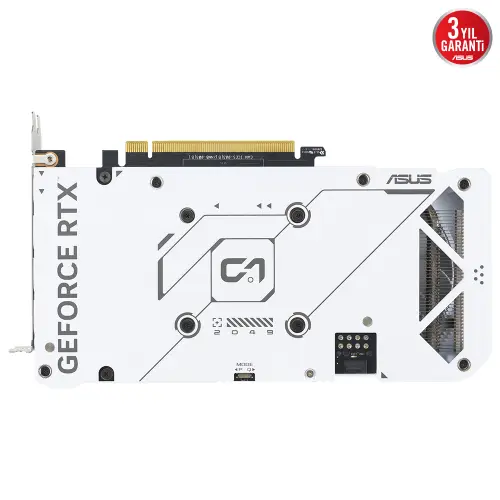 ASUS Dual GeForce RTX 4060 OC DUAL-RTX4060-O8G-WHITE 8GB GDDR6 128Bit DX12 DLSS 3 Gaming (Oyuncu) Ekran Kartı
