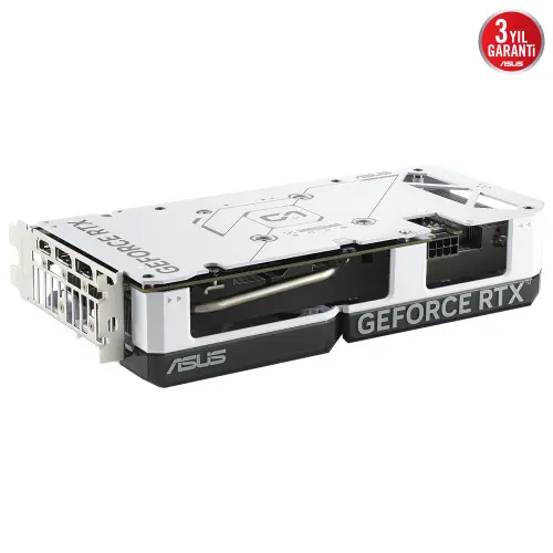 ASUS Dual GeForce RTX 4060 OC DUAL-RTX4060-O8G-WHITE 8GB GDDR6 128Bit DX12 DLSS 3 Gaming (Oyuncu) Ekran Kartı