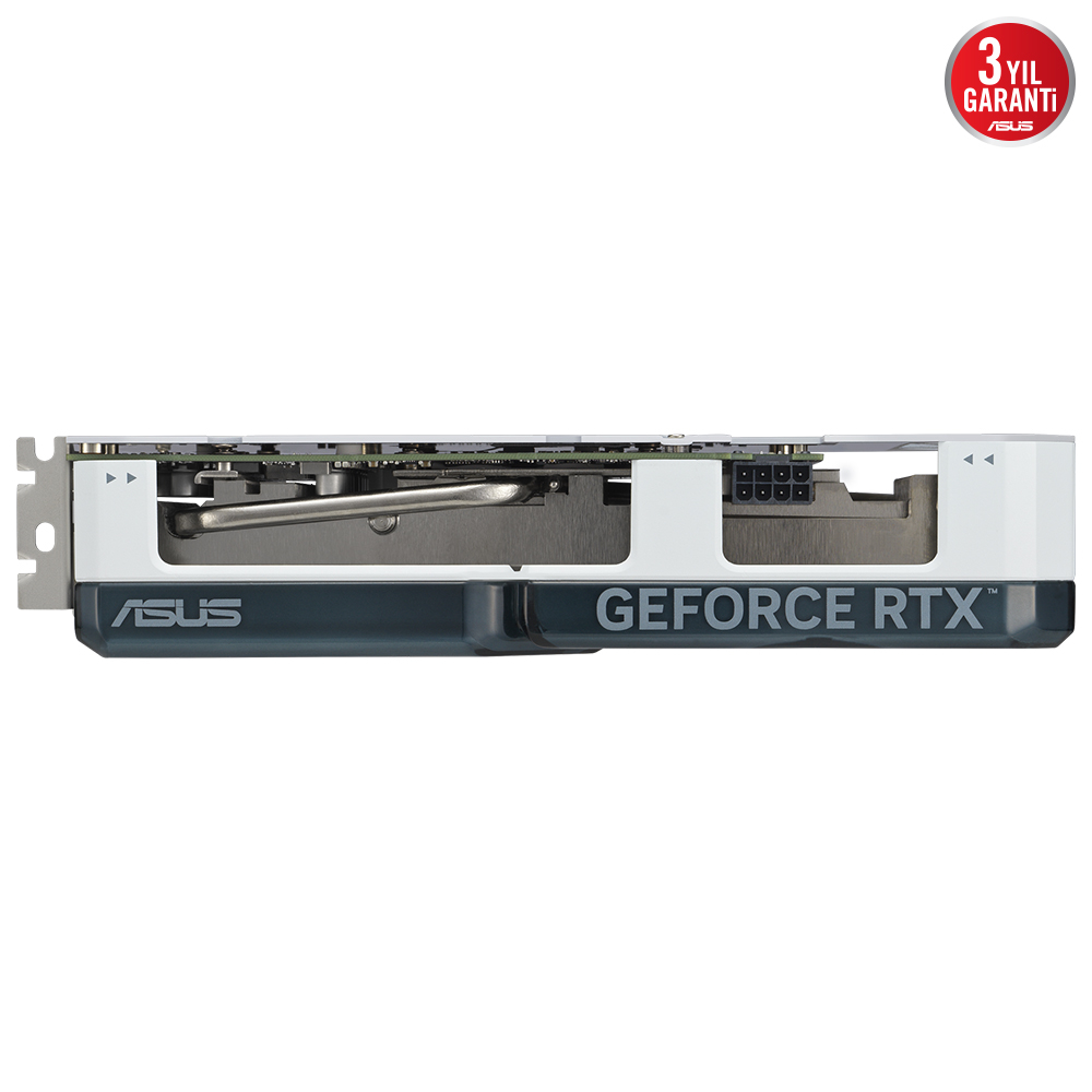 ASUS Dual GeForce RTX 4060 OC DUAL-RTX4060-O8G-WHITE 8GB GDDR6 128Bit DX12 DLSS 3 Gaming (Oyuncu) Ekran Kartı