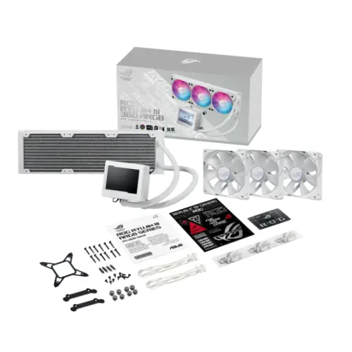 Asus ROG Ryujin III 360 ARGB White Edition 360mm İşlemci Sıvı Soğutucu (90RC00L2-M0UAY0)