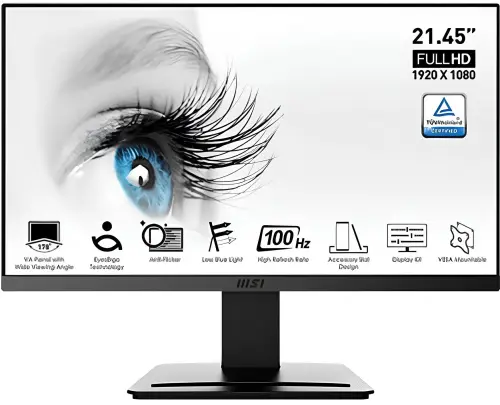 MSI Pro MP223 21.5″ 1ms 100Hz Anti-Glare VA Full HD FreeSync Monitör