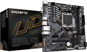 Gigabyte B650M S2H AMD Soket AM5 DDR5 6400(OC)MHz mATX Gaming (Oyuncu) Anakart