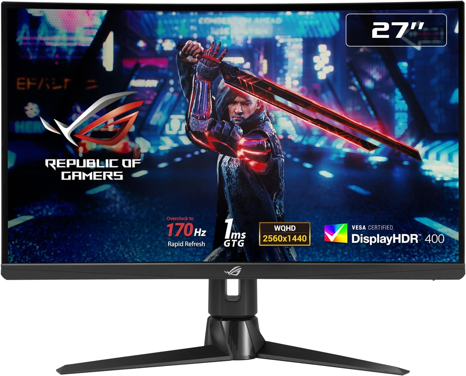 Asus ROG Strix XG27AQV 27″ 1ms 170Hz FreeSync Premium IPS QHD Gaming (Oyuncu) Monitör