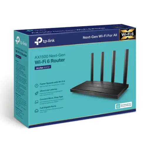 TP-Link Archer AX12 AX1500  Wi-Fi 6 Router