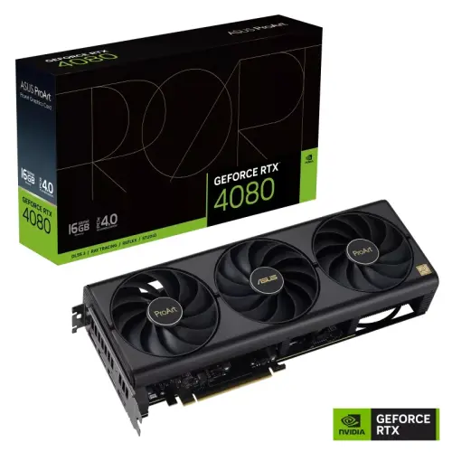 ASUS GeForce RTX 4080 ProArt 16GB GDDR6X 256Bit DLSS 3  Gaming (Oyuncu) Ekran Kartı